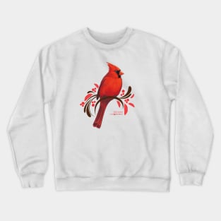 Male Cardinal Crewneck Sweatshirt